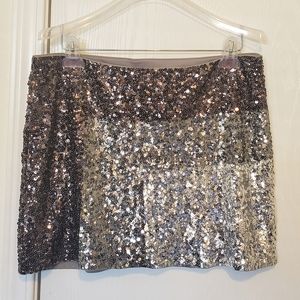 Express Sequence Mini Skirt